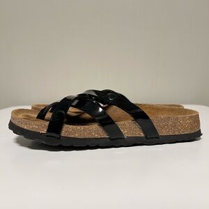 Birkenstock Betula Vinja Strappy Sandals - Women's EU 38 US 7-7.5 - Black